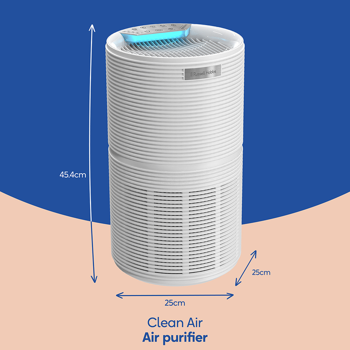 RUSSELL HOBBS CLEAN AIR STYLE AIR PURIFIER - WHITE Russell Hobbs