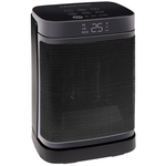 Russell Hobbs RHCTH2001S 2kW Oscillating Ceramic Heater W/Digital Display- Black and Silver