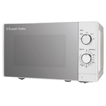 Russell Hobbs RHM2027 Compact Solo Manual Microwave 20L -White Russell Hobbs