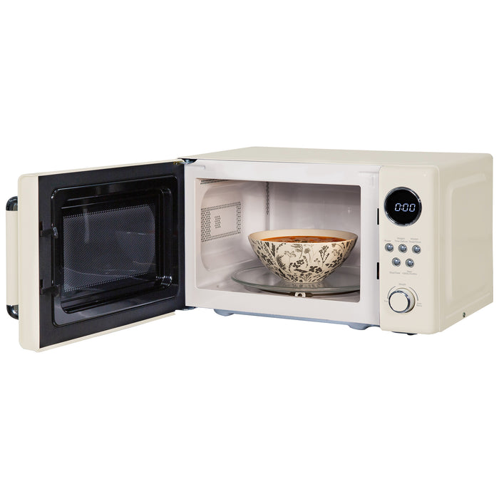 Russell Hobbs RHM2044C Retro Solo Digital Microwave 20L Cream