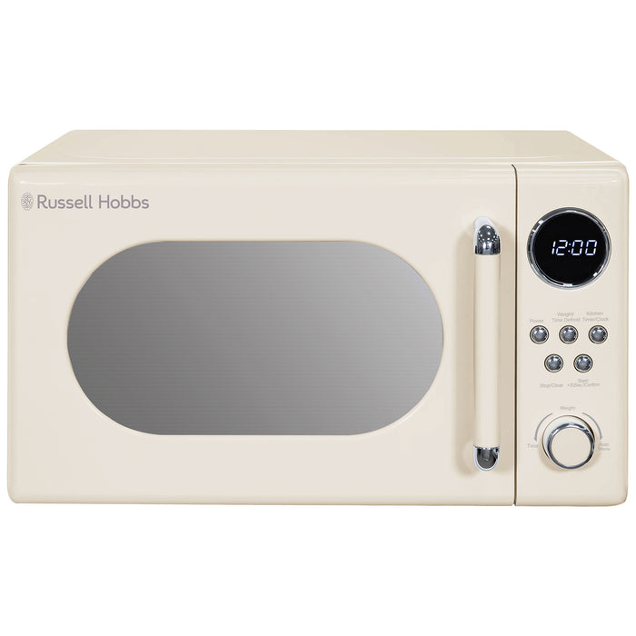 Russell Hobbs RHM2044C Retro Solo Digital Microwave 20L Cream