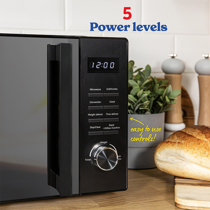 Russell Hobbs RHM2366B 23L Digital Combination Microwave - Black