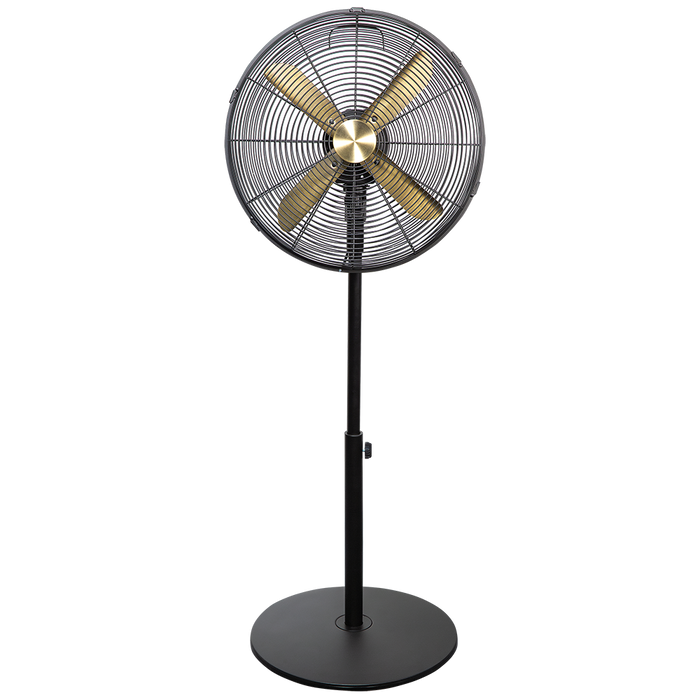 Russell Hobbs RHMPF1601BG 16” Metal Pedestal Fan in Brushed Gold & Black Russell Hobbs