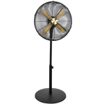 Russell Hobbs RHMPF1601BG 16” Metal Pedestal Fan in Brushed Gold & Black Russell Hobbs