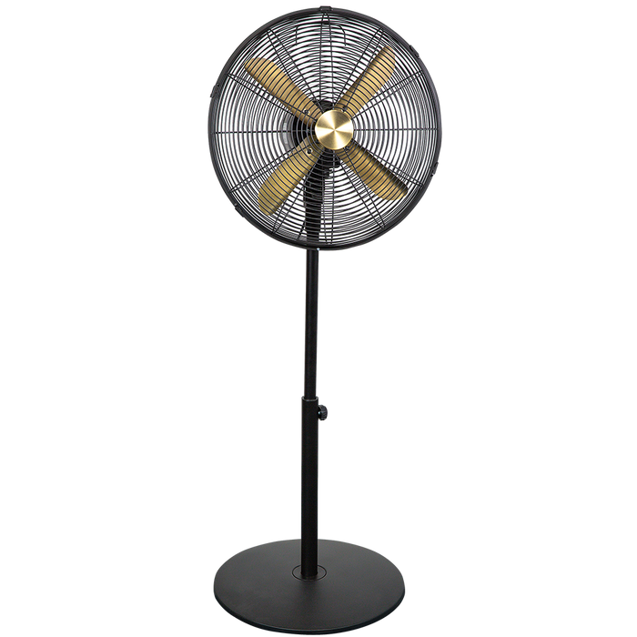 Russell Hobbs RHMPF1601BG 16” Metal Pedestal Fan in Brushed Gold & Black Russell Hobbs