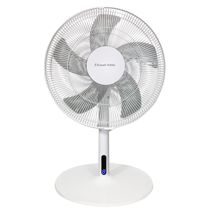 Russell Hobbs RHMPF3IN1 3-in-1 Pedestal Fan in White Russell Hobbs