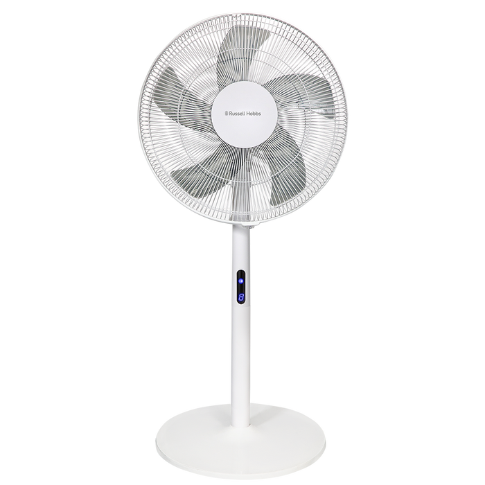 Russell Hobbs RHMPF3IN1 3-in-1 Pedestal Fan in White Russell Hobbs