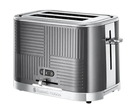 Russell Hobbs Geo Steel 2 slice(s) Stainless steel Russell Hobbs