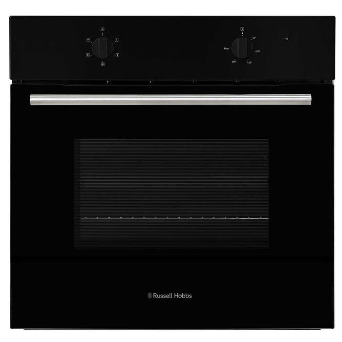 Russell Hobbs RHFEO7004B 70L Built-in Electric Fan Oven - A Rated- Black Russell Hobbs