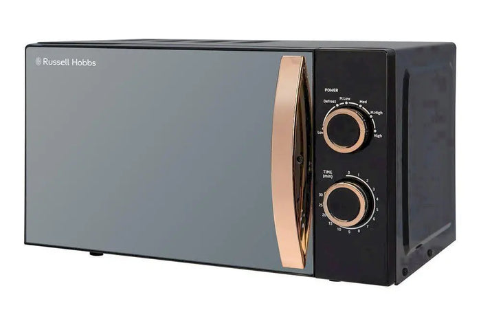 Russell Hobbs RHM1727RG microwave Countertop Solo microwave 17 L 700 W Black, Mirror, Rose gold Russell Hobbs