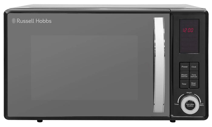 Russell Hobbs RHM2362B-G microwave Countertop Solo microwave 23 L 800 W Black Russell Hobbs