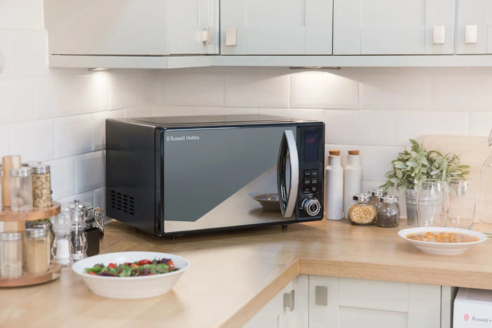 Russell Hobbs RHM2362B-G microwave Countertop Solo microwave 23 L 800 W Black Russell Hobbs