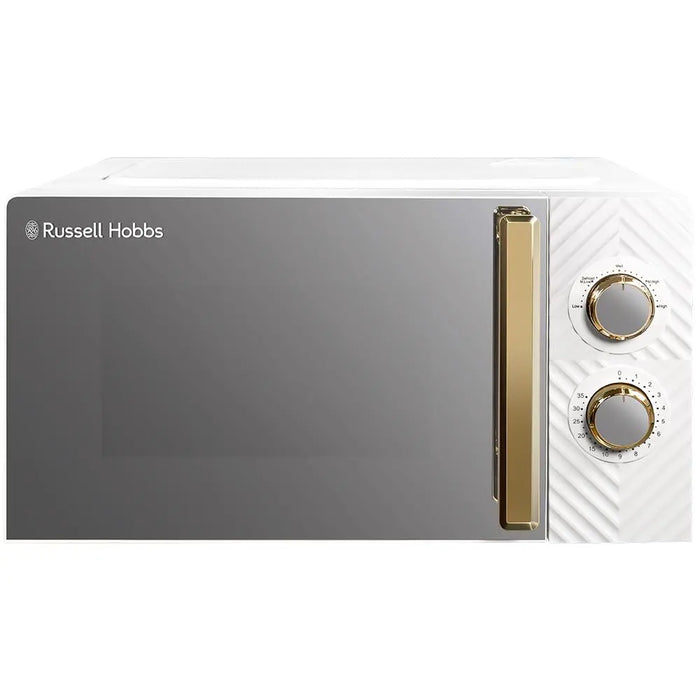 Russell Hobbs RHMM723 17L Manual Groove Microwave -White Russell Hobbs