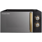 Russell Hobbs RHMM723B 17L Manual Groove Microwave - Black Russell Hobbs