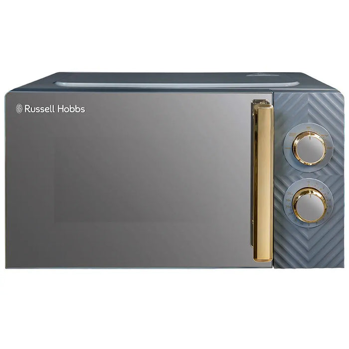 Russell Hobbs RHMM723G 17L Manual Groove Microwave - Grey Russell Hobbs