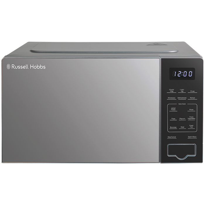 Russell Hobbs RHMT2005S Compact Digital Microwave with Touch Control 20L - Silver