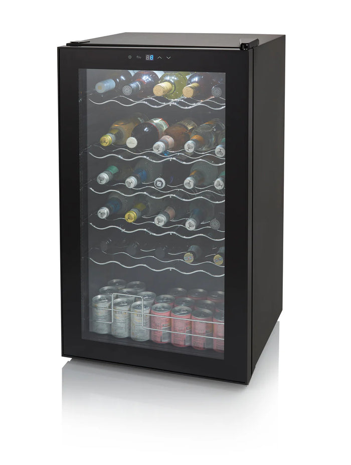 Swan 34 Bottle Wine Cooler Black