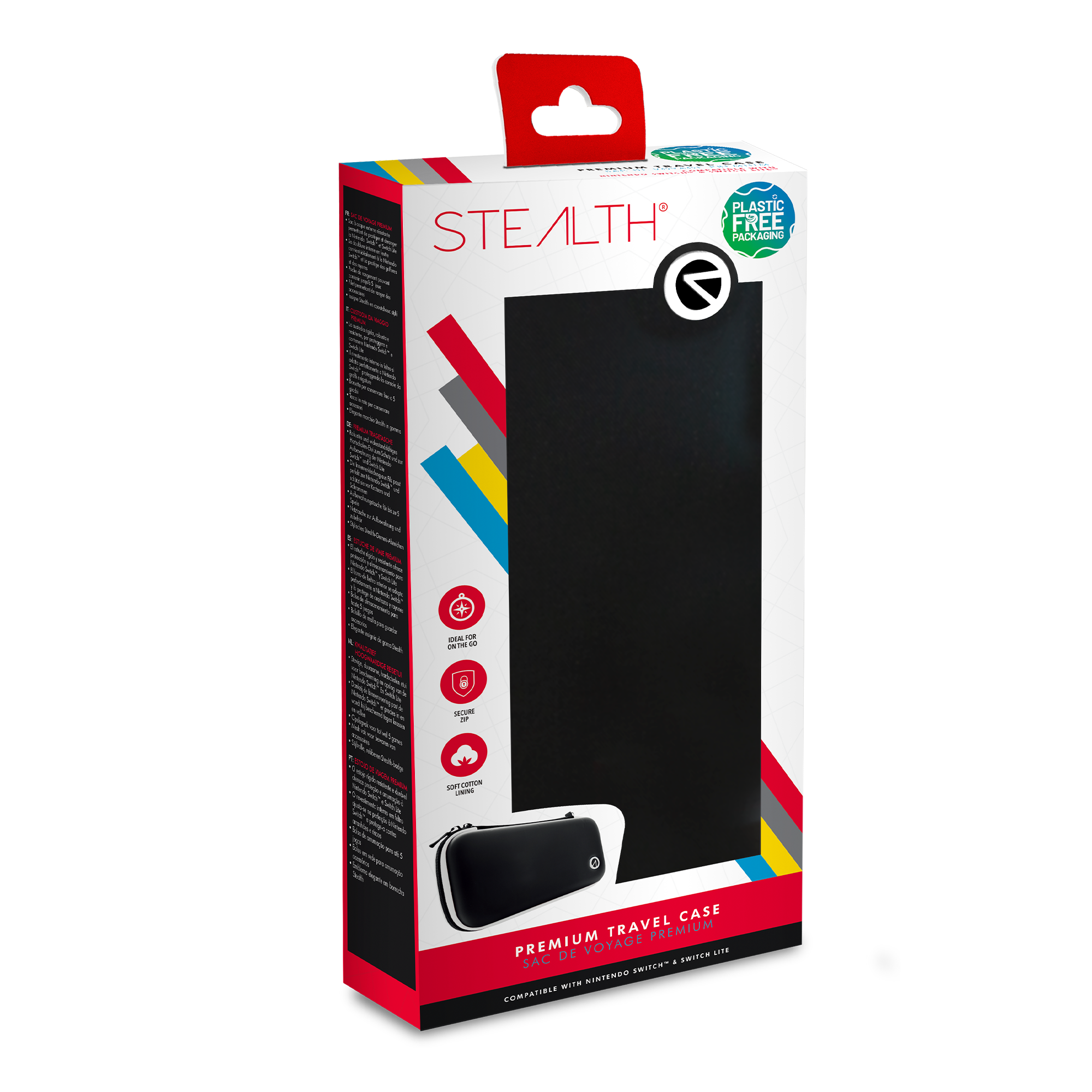 Stealth nintendo switch clearance lite case