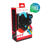 Stealth Premium Travel Kit for Nintendo Switch, Switch Lite & OLED - Gaming Headset, Braided Cable & Travel Case - Neon Red and Blue Stealth