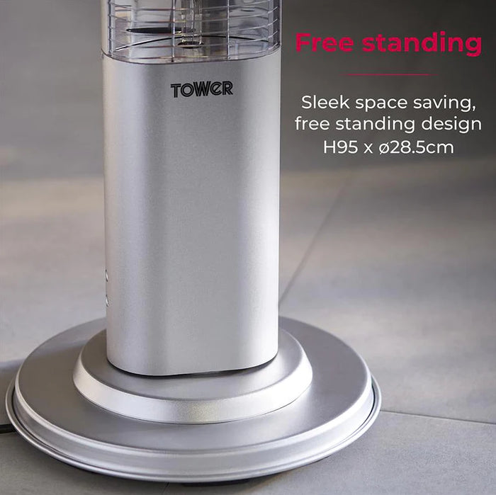 Tower T978519 SOL 2000W Free Standing Patio Heater Tower