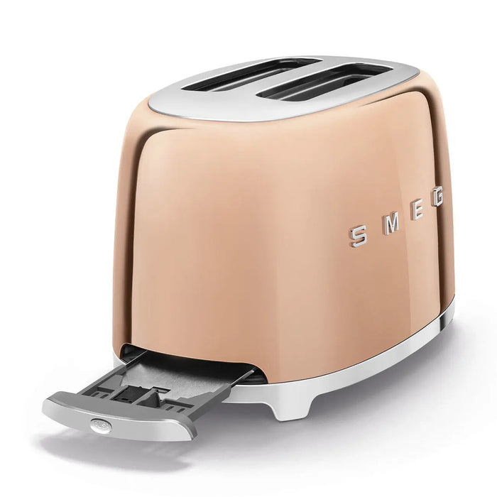 Smeg TSF01RGUK toaster 6 2 slice(s) 950 W Rose gold Smeg
