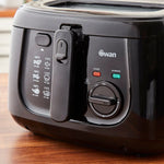 Swan 2.5L Square Black Fryer Swan