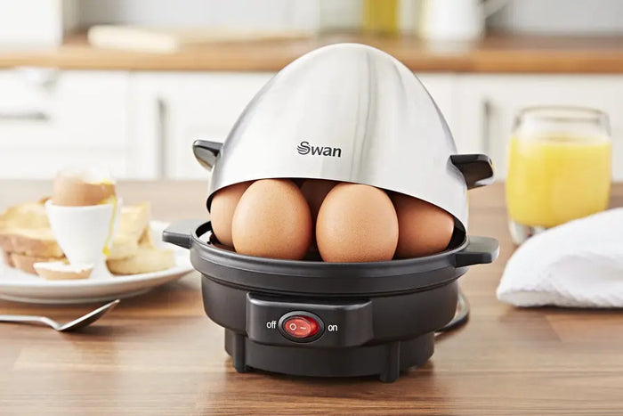 Swan SF21020N egg cooker 7 egg(s) 350 W Stainless steel Swan