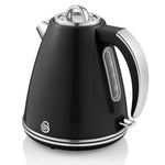 Swan SK19020BN electric kettle 1.5 L 3000 W Black, Chrome Swan