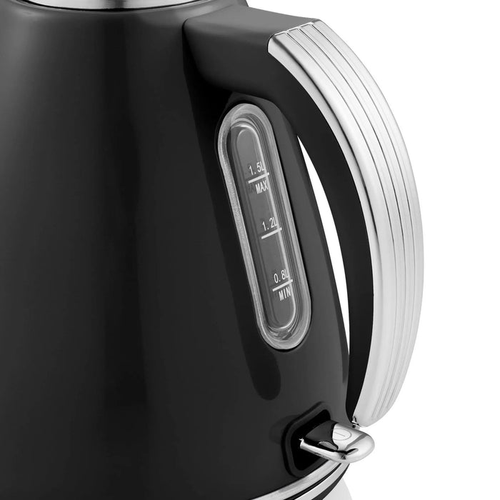 Swan SK19020BN electric kettle 1.5 L 3000 W Black, Chrome Swan