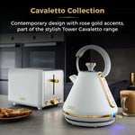 Tower Cavaletto 3KW 1.7 Litre Pyramid Kettle Tower