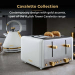 Tower Cavaletto 4 Slice Stainless Steel Toaster Tower