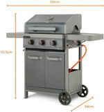 Tower Stealth Plus Three Burner BBQ Tower