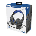 Trust GXT 307B Ravu Gaming Headset for PS4 Wired Head-band Black, Blue Trust
