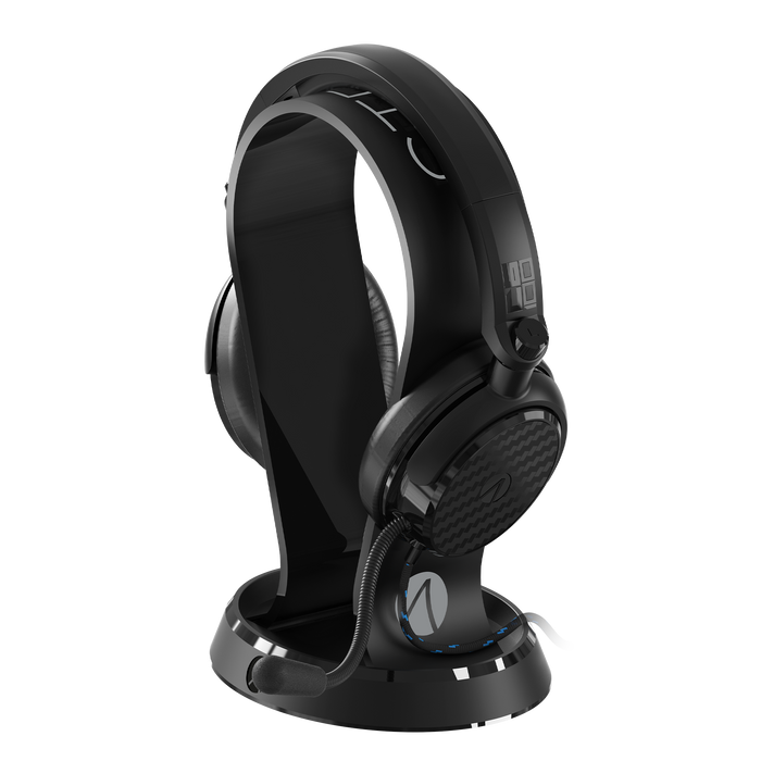 Stealth Gaming Headset Stand With Base Black Comet