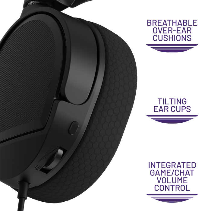 Stealth ECLIPSE Premium Gaming Headset for XBOX, PS4/PS5, Switch, PC - Black Stealth