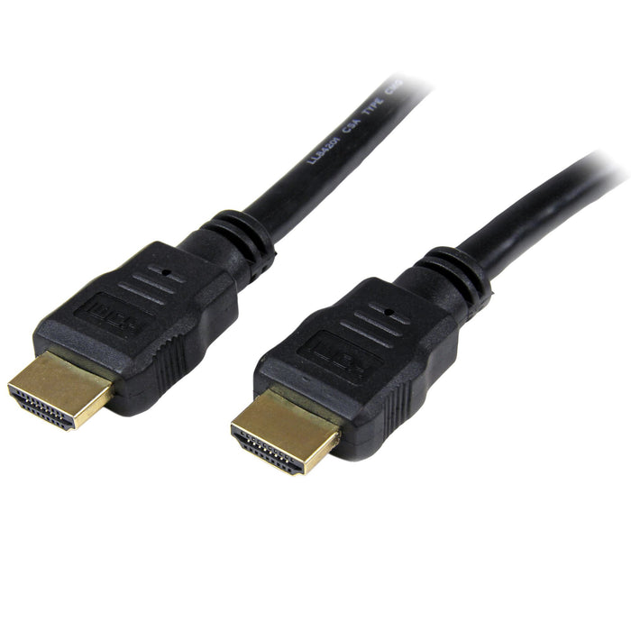 StarTech.com 5m (16.4ft) HDMI Cable - 4K High Speed HDMI Cable with Ethernet - UHD 4K 30Hz Video - HDMI 1.4 Cable - Ultra HD HDMI Monitors, Projectors, TVs & Displays - Black HDMI Cord - M/M