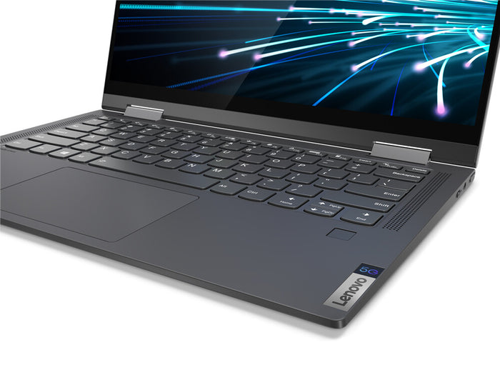 Lenovo Yoga 5G 14Q8CX05 Qualcomm Snapdragon 8CX Hybrid (2-in-1) 35.6 cm (14) Touchscreen Full HD 8 GB LPDDR4x-SDRAM 512 GB Flash Wi-Fi 5 (802.11ac) Windows 11 Home Grey