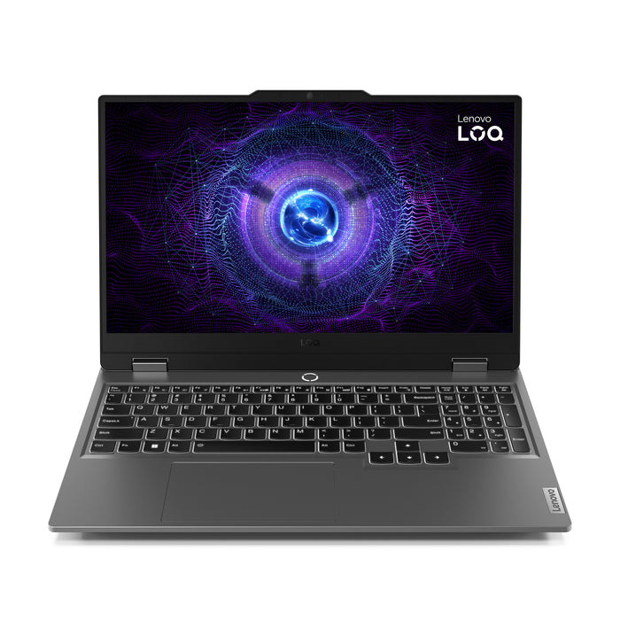 Lenovo LOQ Intel® Core™ i5 i5-12450HX Laptop 39.6 cm (15.6) Full HD 16 GB DDR5-SDRAM 512 GB SSD NVIDIA GeForce RTX 4060 Wi-Fi 6 (802.11ax) Windows 11 Home Grey