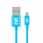 Juice JUI-CABLE-TYPEC-2M-RND-AQA USB cable USB 3.2 Gen 1 (3.1 Gen 1) USB A USB C Blue Juice