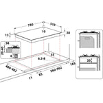 Hotpoint PPH 75G DF IX UK Silver Built-in 75 cm Gas 5 zone(s)