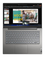 Lenovo ThinkBook 14 AMD Ryzen™ 5 5625U Laptop 35.6 cm (14) Full HD 8 GB DDR4-SDRAM 256 GB SSD Wi-Fi 6 (802.11ax) Windows 11 Pro Grey