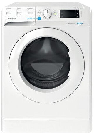 Indesit BDE 107625X W UK N washer dryer Freestanding Front-load White E