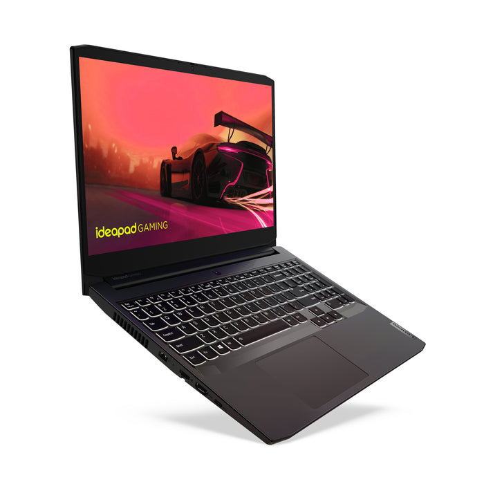 Lenovo IdeaPad Gaming 3 15ACH6 AMD Ryzen™ 5 5500H Laptop 39.6 cm (15.6) Full HD 16 GB DDR4-SDRAM 512 GB SSD NVIDIA GeForce RTX 2050 Wi-Fi 6 (802.11ax) Windows 11 Home Black