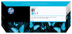 HP 81 680-ml Cyan Dye Ink Cartridge