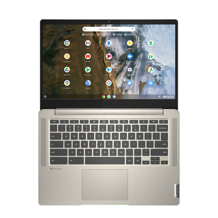 Lenovo IdeaPad 5 Chrome 14ITL6 Intel® Core™ i3 i3-1115G4 Chromebook 35.6 cm (14) Touchscreen Full HD 4 GB LPDDR4x-SDRAM 256 GB SSD Wi-Fi 6 (802.11ax) ChromeOS Sand