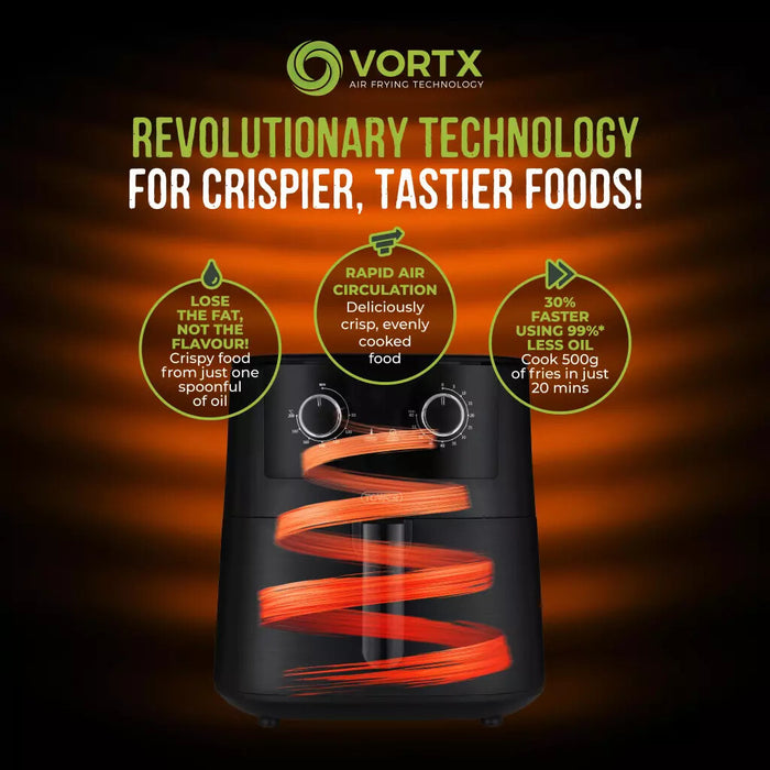 Tower 7.2 Litre Vortx Digital Air Fryer