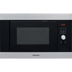 Hotpoint MF25G IX H Black Grill microwave Built-in 25 L 900 W