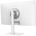 MSI Modern MD272QPW 27 Inch Monitor with Adjustable Stand, WQHD (2560 x 1440), 75Hz, IPS, 4ms, HDMI, DisplayPort, USB Type-C, Built-in USB Hub, Built-in Speakers, Anti-Glare, Anti-Flicker, Less Blue light, TÜV Certified, VESA, White