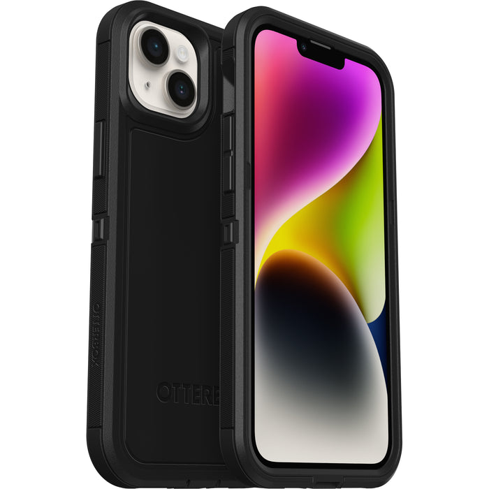 OtterBox Defender XT Case for iPhone 14 Plus with MagSafe, Ultra-Rugged, Protective Case, Black OtterBox