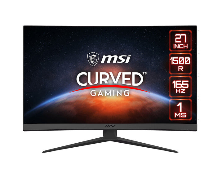 MSI Optix G27C6 27 inch Full HD 1ms 165Hz AMD FreeSync 1500R Curved Gaming Monitor